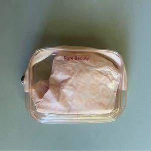 NEW RARE Beauty by Selena Gomez Clear Makeup Bag